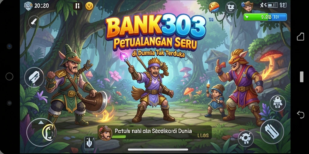 Gameplay seru dalam petualangan yang menantang di BANK303.