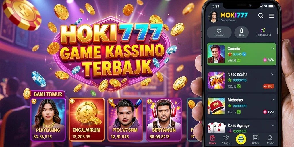 Tampilan gameplay HOKI777 yang mendebarkan dan interaktif.