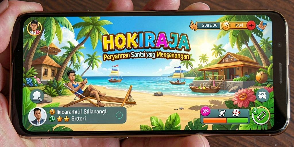 Tampilan gameplay seru dan interaktif HOKIRAJA.