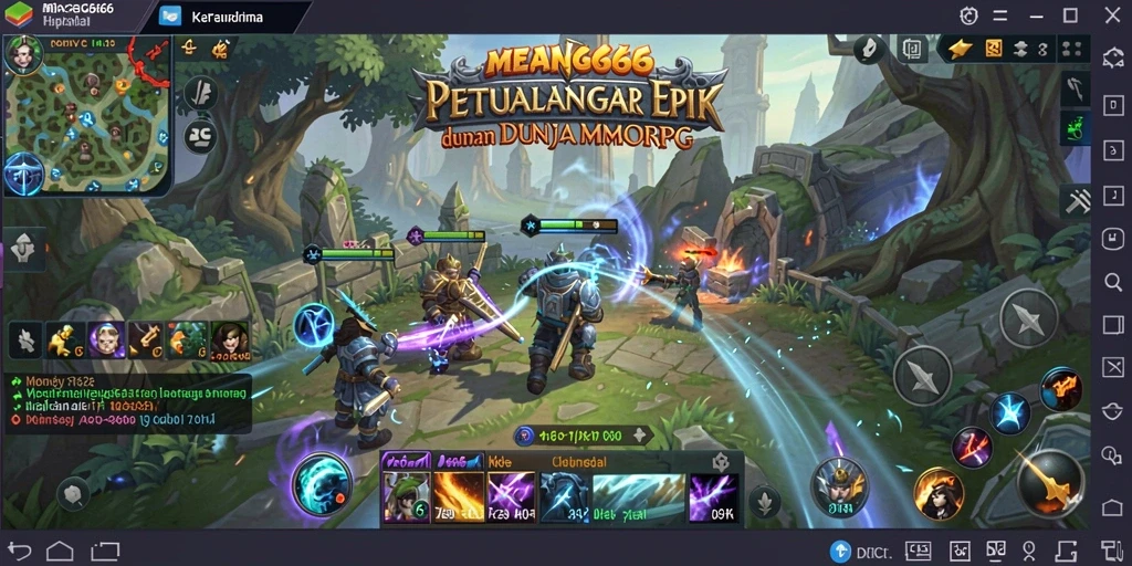 Gameplay MENANG666 yang seru dalam dunia MMORPG yang menakjubkan.