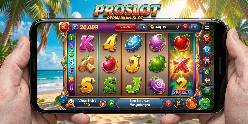 Tampilan gameplay Slot yang menarik dan penuh warna.