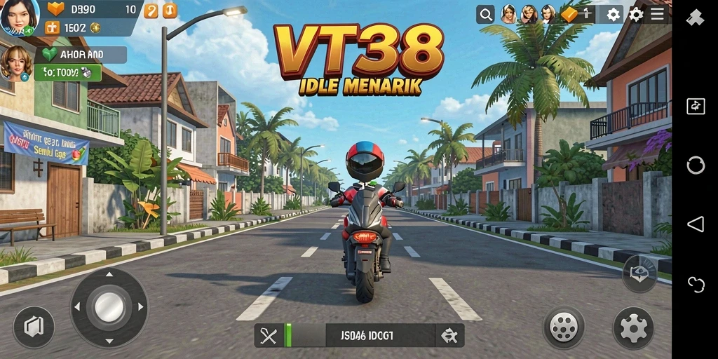 Screenshot VT38 menampilkan gameplay Idle yang menarik dan seru.